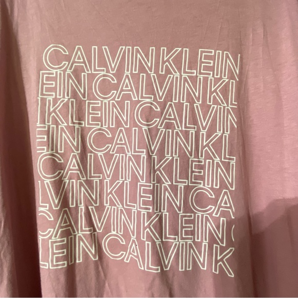 Calvin Klein women’s Pink T-shirt size XXL like New. - Picture 2 of 6